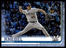Corey Knebel Milwaukee Brewers 2019 Topps Blue #554 SN /50