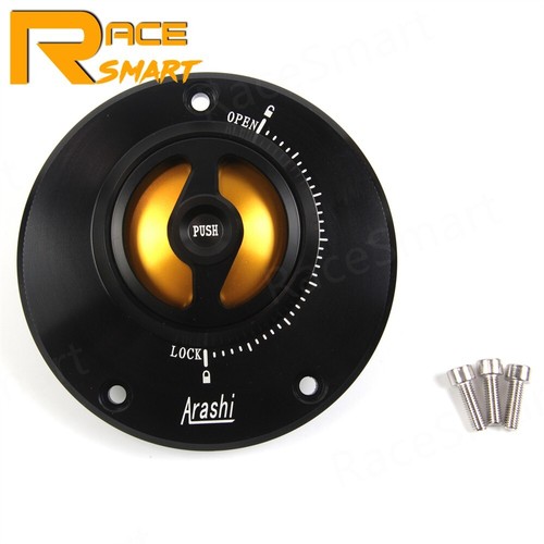 Keyless Fuel Gas Tank Cap Cover For Honda Crosstourar 1200 / NM4 2014 2015 2016 - Picture 8 of 10