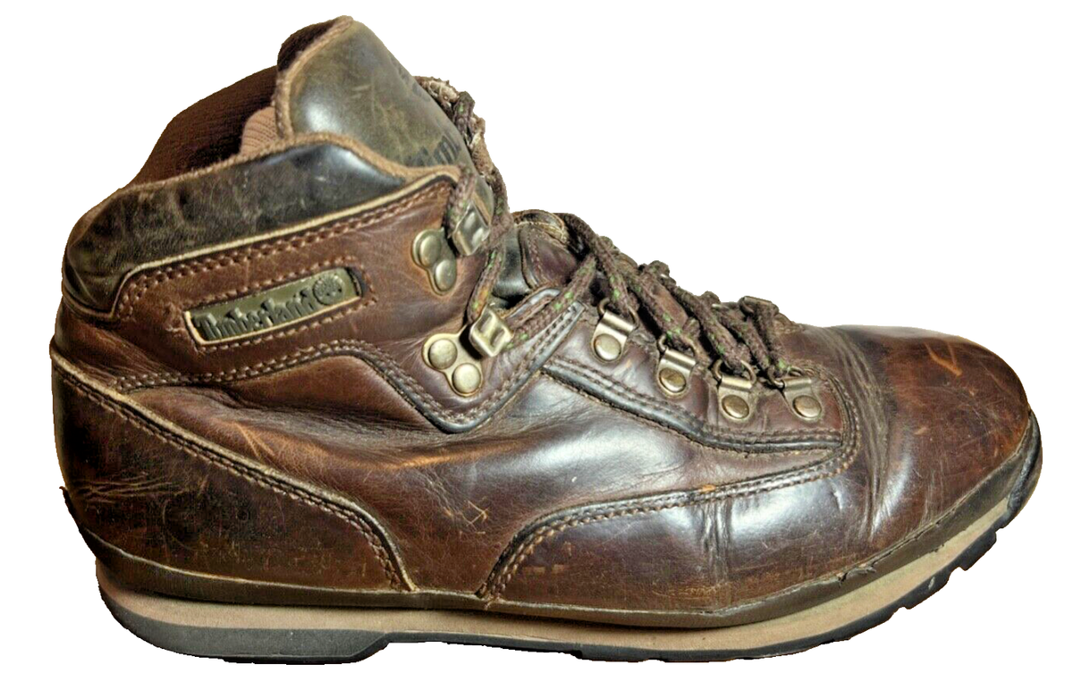 Vintage Timberland™ Brown Euro-Hiker Leather Boots ~ 95100  display picture 1