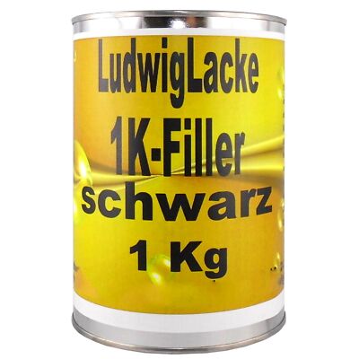 3 in 1 Rostschutz Füller Haftgrund Filler Grundierung SCHWARZ 1kg