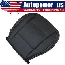 For 2015-2017 Subaru Outback Driver Replacement Leather Bottom Seat Cover Black