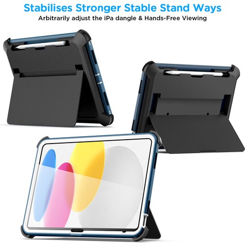 For Apple iPad 10th 9th 8th 7th Gen Case Heavy Duty Shockproof Rugged Hard Cover - Picture 37 of 49