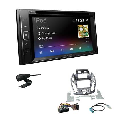 Pioneer AVH-A240BT Bluetooth für Ford Tourneo Transit Connect Nebula mit Display
