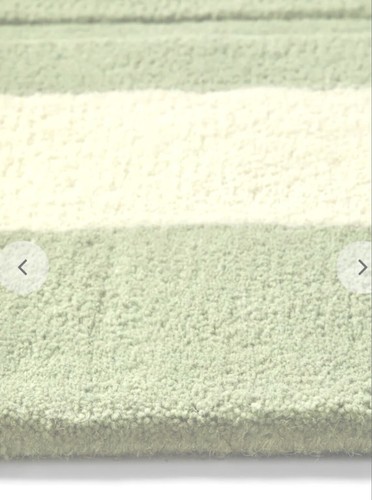 BNWT Sophisticated & Smart Laura Ashley Lewes Duck Egg Blue Rug, Circular 180cm - Picture 3 of 6
