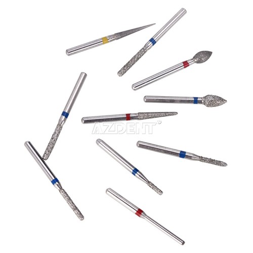 AZDENT Dental FG Diamond Burs Composite/Polishing Kit for High Speed Handpiece - Picture 91 of 129
