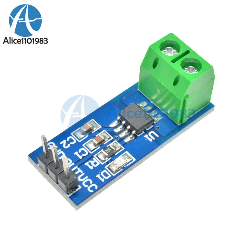 5Pcs New design 5A range Current Sensor Module ACS712 Module Arduino module