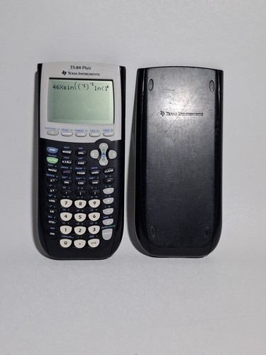 Texas Instruments TI-84 Plus Graphic Calculator Black, TESTED/WORKS - Afbeelding 2 van 6