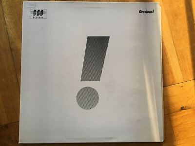 GRACIOUS! Vertigo 1970 Reissue 1988 BGO LP34 VINYL mit Alan Cowderoy 