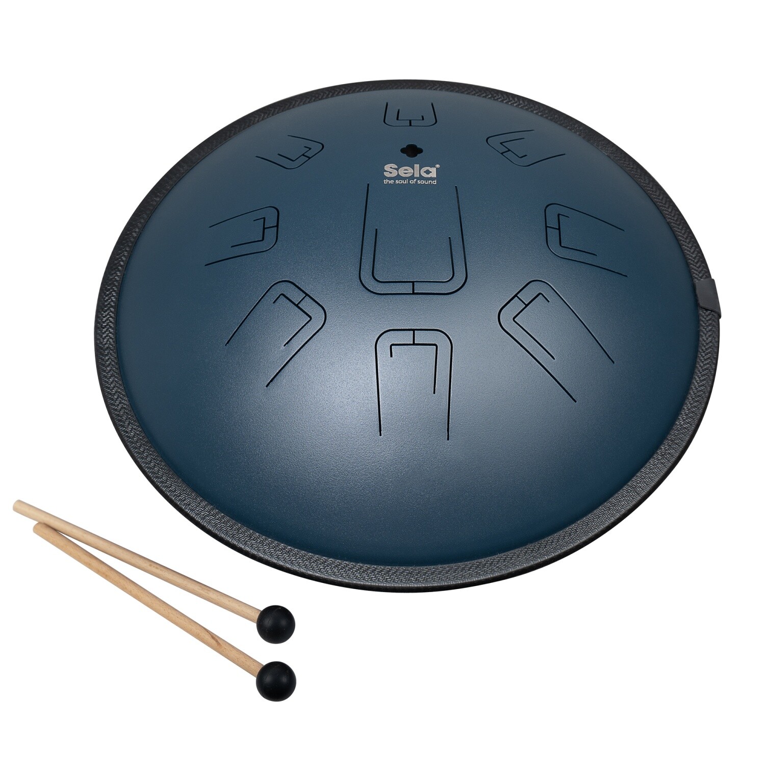 Барабан Sela SE 381 Melody Tongue Drum 14 D Amara Темно-синий - Stahlzungentrommel 57290₽