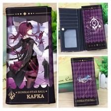 Anime Honkai: Star Rail Kafka Purse Long Wallet Anime Cosplay Purse Gift