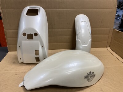 Harley Davidson V-Rod VRSC 02-06 Custom Paint Set White Ghost