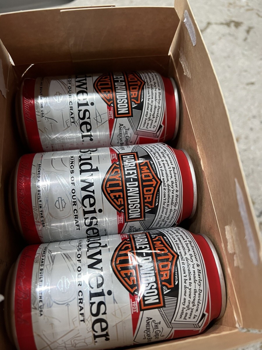 【HARLEY DAVIDSON】ヴィンテージビール缶 ハーレーダビッドソン(HARLEY-DAVIDSON) デザイン缶ビール