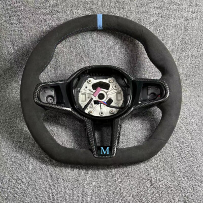 Heat Alcantara Carbon Steering Wheel for BMW G20 M3 M4 G80 G82 X3 G15 M5 X3M G30