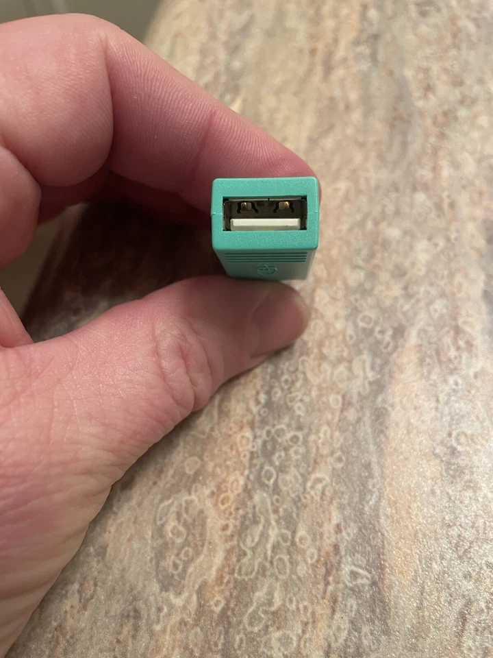 Logitech PS/2 Port (Male) to USB (Female) Mouse Adapter Convertor | 501215-0004 - Image 3 of 4