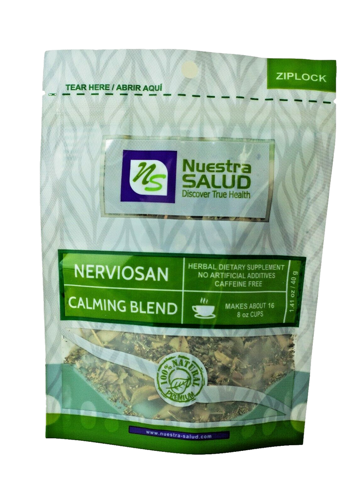 Nerviosan Te Mezcla Herbal Infusion Tea  Herbal Infusion Tea (40g)  Zip lock