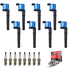 8 Ignition Coil & 8 Motorcraft Spark Plug Fit 99-04 Lincoln Navigator 5.4L V8