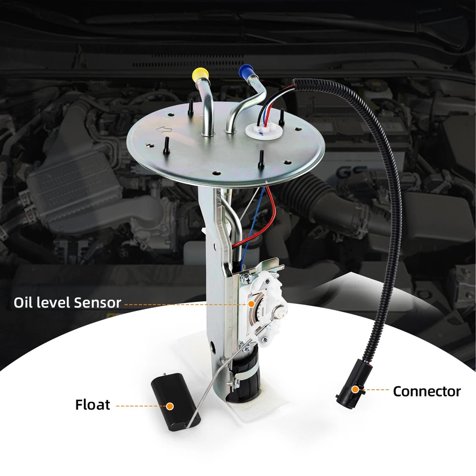 Conjunto de bomba de combustible eléctrica para Ford E150 E250 E350 E450 1997-2002 E2206S Foto 3 de 4