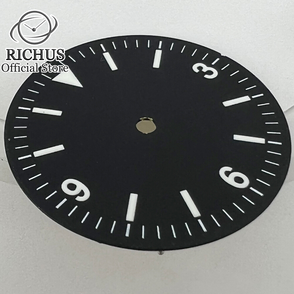 ETA Uhrzeiger Set Silber/schwarz - Passend Für NH35 NH36 PT5000 Uhrwerke