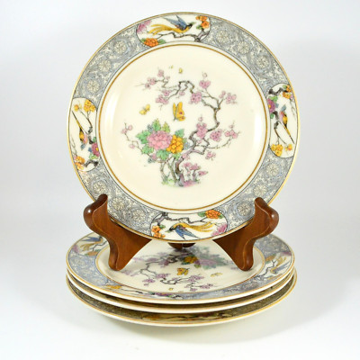 Set 4 Lenox Ming Cream Bread Plates 5.75'' Black Mark 1917-1963