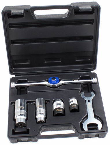 BGS Germany 6-pcs Ratchet Ratcheting Tap and Die Holder Metric M2-M8 M6-M12 Set - Bild 3 von 11