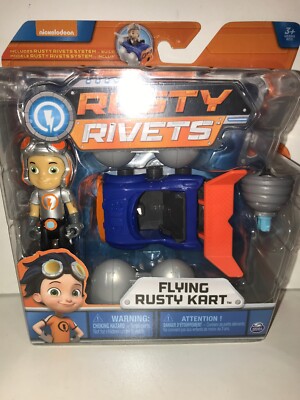 NEW Sealed Rusty Rivets Flying Rusty Kart Playsets Action Figures Nickelodeon  X