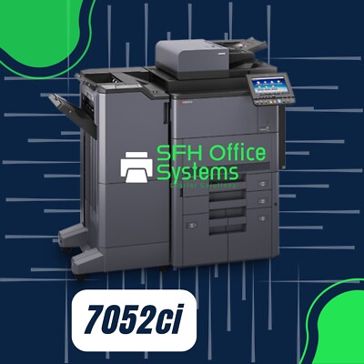 Kyocera TASKalfa 7052ci Color A3 Laser Printer Copier Scanner 70PPM MFP 500K