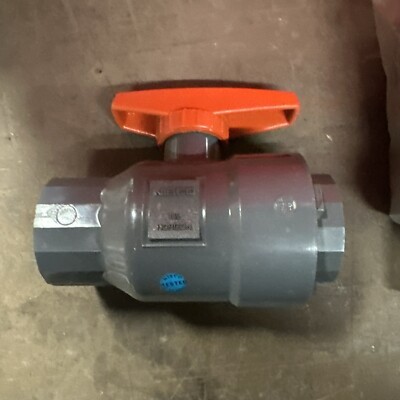 NEW NIBCO CHEMTROL S45SU-V BALL VALVE 1 1/2'' S45SHV-V
