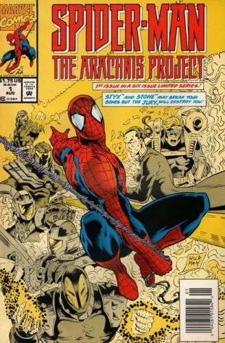 Spider-Man: The Arachnis Project #1 Newsstand (1994-1995) Marvel - Zdjęcie 1 z 1