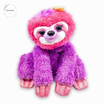 pink plush sloth
