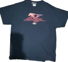 Ford Motors Company Official Classic Mustang Graphic Men's Black T-Shirt Size L