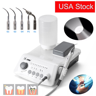 LED Ultrasonic Piezo Scaler Handpiece Bottle Fit EMS Woodpecker VRN-A8 Dental PR