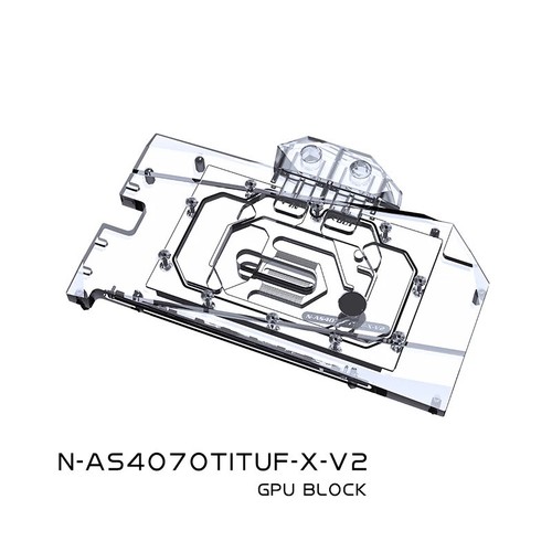 GPU Water Block For ASUS RTX 4070 Ti TUF GeForce 12G GAMING/RTX 4070 Super Dual - Bild 2 von 9