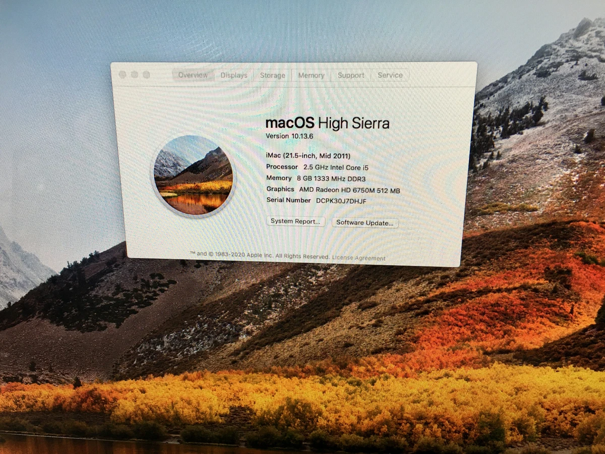 Apple iMac 21.5" i5 2.7GHz 8GB RAM 500GB SSD + macOS Big Sur | Kaufen