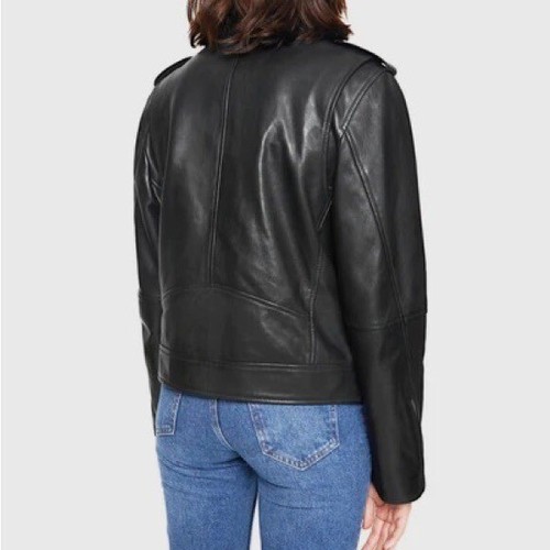 REBECCA MINKOFF Kunstlederjacke Neu mit Etikett Größe L - Bild 2 von 5