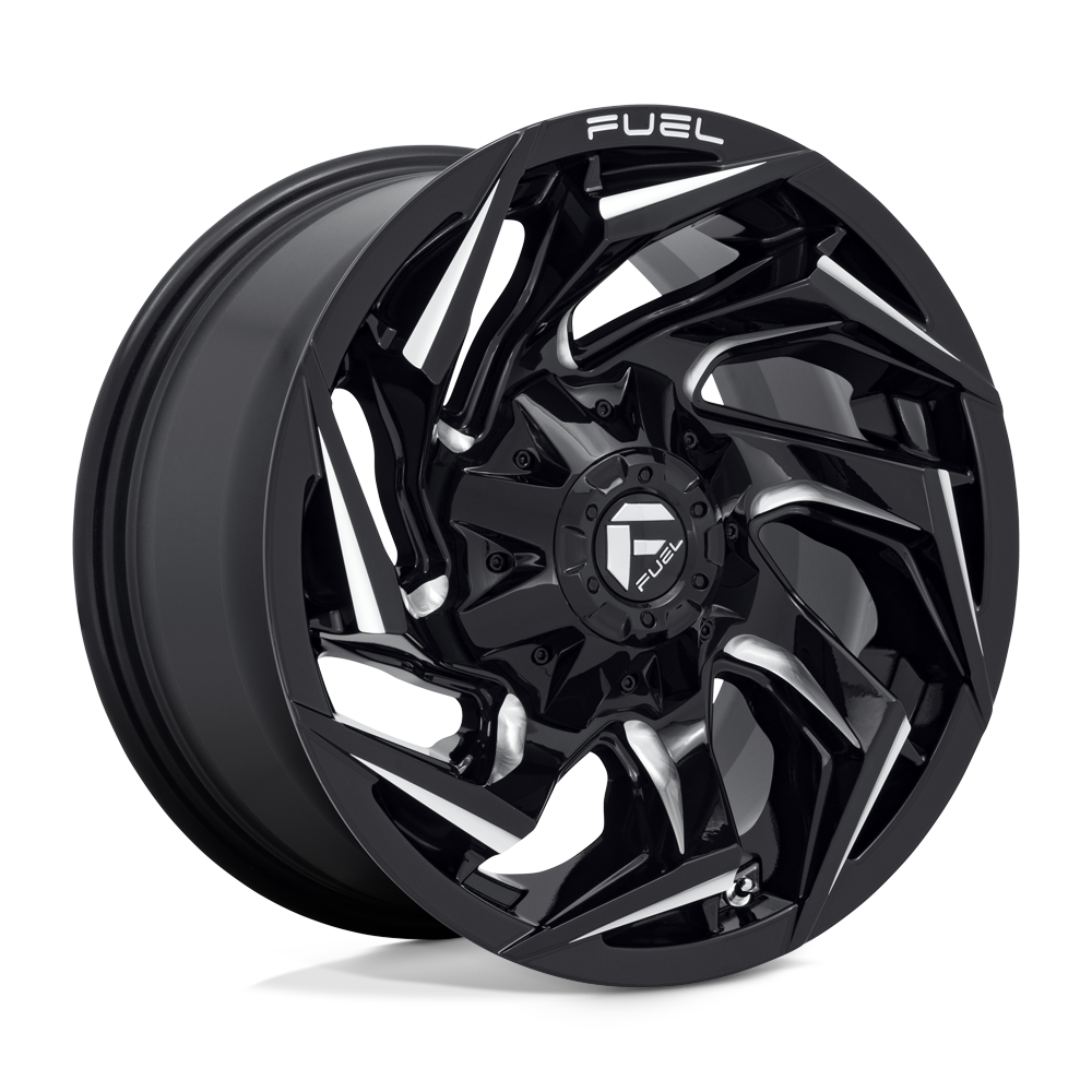 Fuel D753 Reaction Gloss Black Milled Rim: 20x9, 6x135/6x139.7/6x5.5 ...