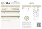 GIA 14k yellow gold 1.01ct I1 J Princess diamond solitaire engagement ring 4.5g — photo 2