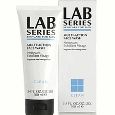 Lab Series Multi-Action Face Wash for Men 3.4 oz, NIB
