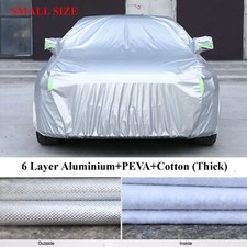 6 Layer Aluminium S Heavyduty Full Car Cover for Hatchback Honda Jazz Fit CRX