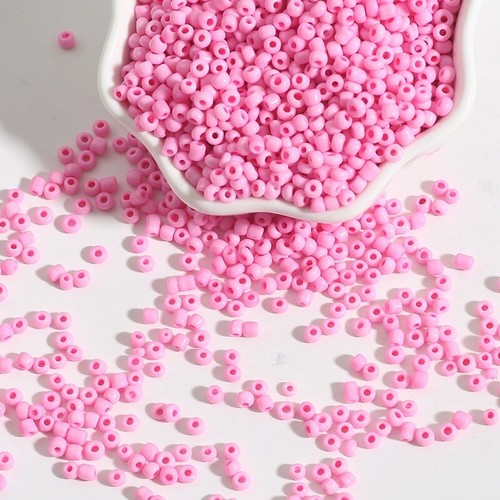 2-4mm Solid Color Czech Glass Loose Seed Spacer Beads Jewelry Making - Picture 22 of 25