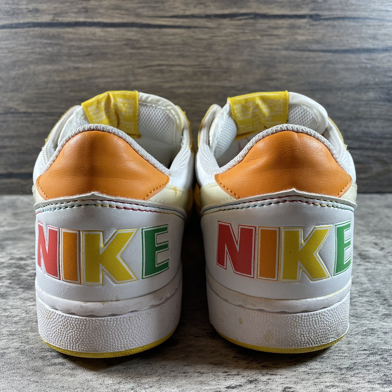 Nike Terminator Low Basic White Yellow 2009 Rare … - image 5