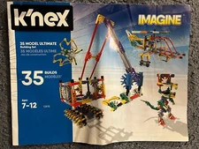 K’NEX – 35 Model Building Set – 480 Pieces – For Ages 7+ Construction