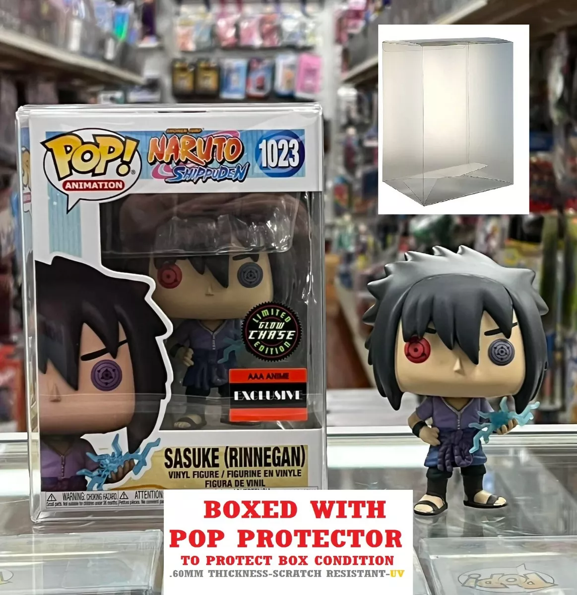 Funko Naruto Sasuke Rinnegan Pop! Vinyl Figure - AAA Anime