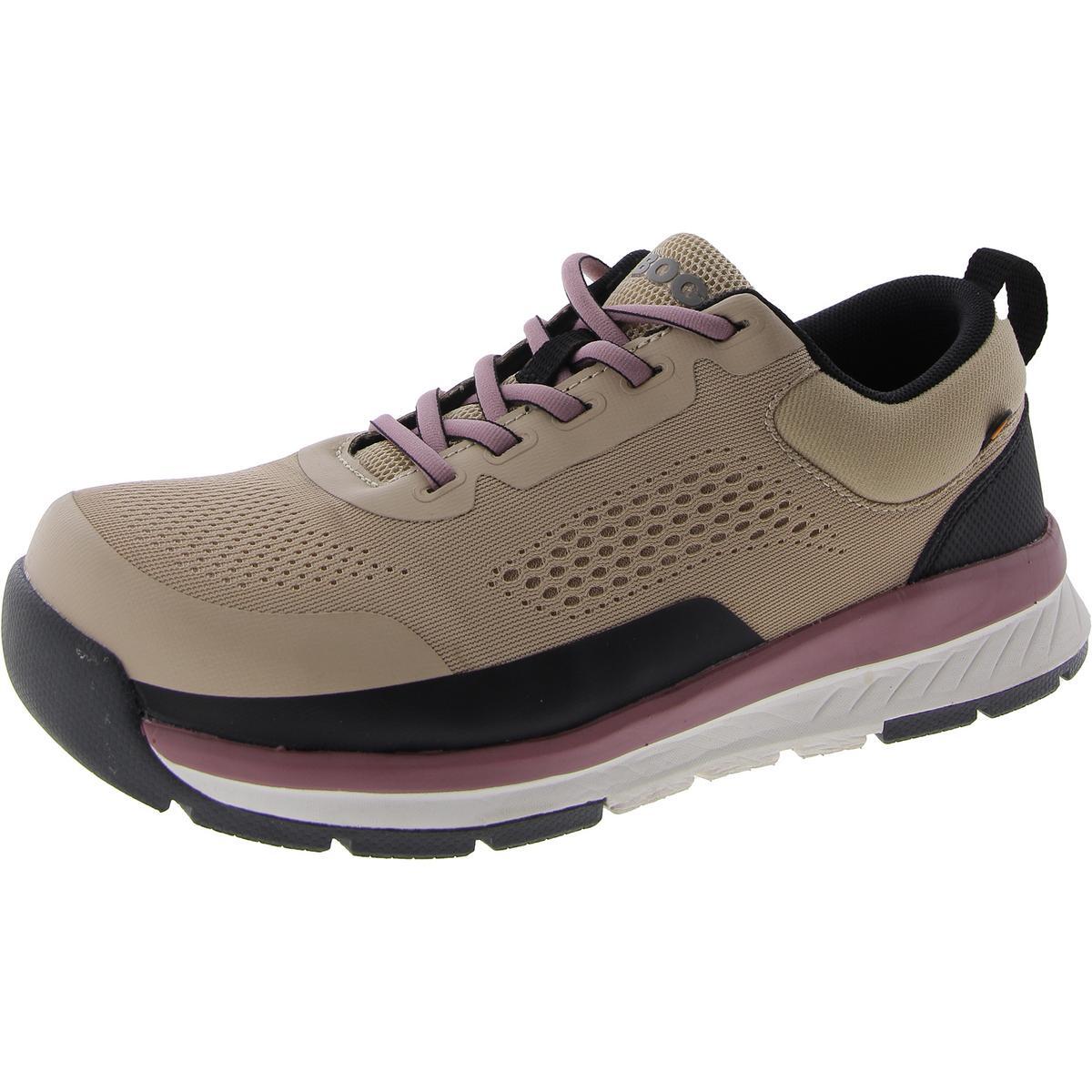 Женская рабочая и защитная обувь Bogs Womens Sandstone Knit на низком каблуке темно-серого цвета 8 Medium (B, M) 9454