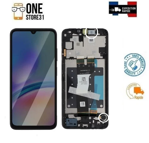 Original Full LCD Touch Screen with Chassis for Samsung Galaxy A05S (5G)
