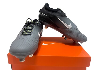 Nike Softball Cleats Women s 8.5 Hyperdiamond 4 Elite Black Gray CZ5917-001 NEW