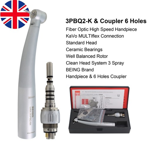 BEING Dental High Speed Turbine Handpiece Fiber Optic For KaVo MULTIflex Coupler - Picture 61 of 91