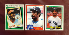 1980s Jim Rice HOF Lot (3 Cards!) Great Value! Collector's Lot! Red Sox!
