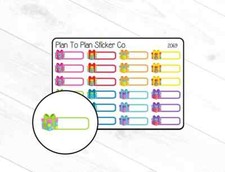 2069 Birthday Tracker Planner Stickers.