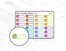 2069~~Birthday Tracker Planner Stickers.