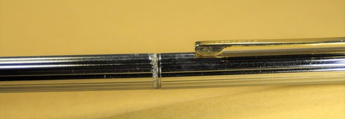 SENATOR Concorde 500 Chrome strped> c.1991's Ballpoint&Fountain pens Sets. - Picture 13 of 18